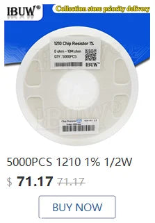Capacitor Cerámico Multicapa Chip SMD 0805 (0.5pF-22uF) - Pack 100 Unidades (Valores Surtidos)