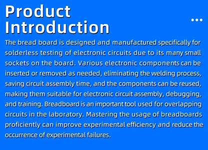 1pcs Power Module Breadboard Kit Bread Board Wire Cables Jumper Breadboard Wire Kit Electronics Breadboard Solderless