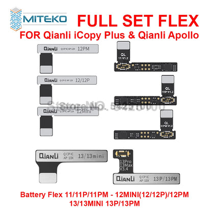 Qianli iCopy Plus 2.3v 2025 LCD Ture Tone Virbrator EEPROM Programmer Battery Testing Board Headset For iPhone 7- 11 12Pro Max
