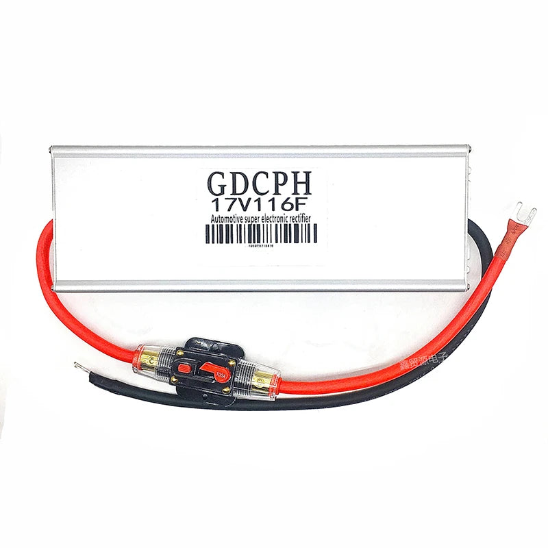 Módulo Rectificador Supercapacitor Automotriz (100F, 16V / 6x 600F, 2.7V) Gran Capacidad