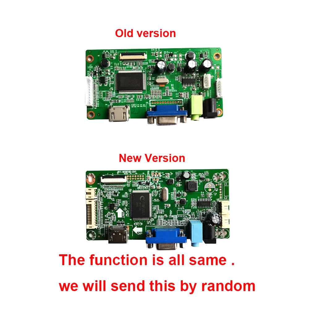 Kit Placa Controladora EDP para Panel 17.3" B173RTN01.1/.3/.4 (1600x900) HDMI/VGA/Audio Driver LED DIY