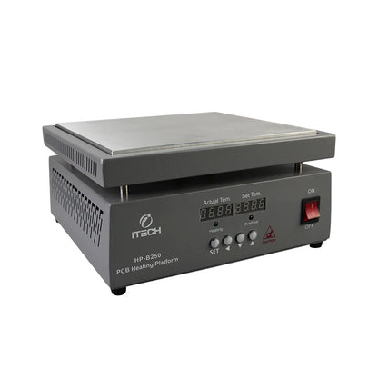 Plataforma Calefactora PCB de Alto Rendimiento con Display Digital (Temperatura Constante) ITECH HP-B100/B150/B180