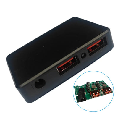 Estabilizador Panel Solar DC 5V 3A Dual USB Carga Rápida Controlador Regulador para Celular/Laptop/Cámara/Drones