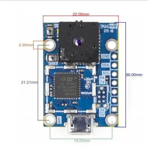 Módulo Smart I/O PureThermal 2 para FLIR Lepton - Imagen Térmica