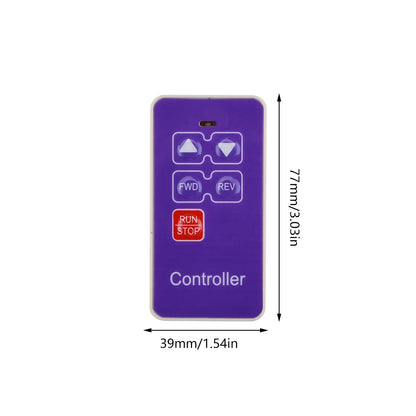Controlador Velocidad Motor DC (10-55V 30A) PWM con Display LCD y Control Remoto Inalámbrico