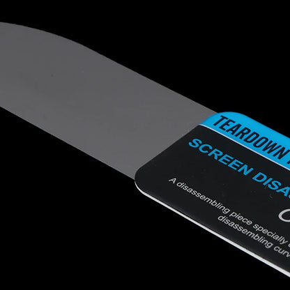 Herramienta Metálica Spudger Palanca Apertura Pantalla LCD Curva Teléfono Móvil (Ultra Delgada Flexible Desmontaje) (1 Unidad)