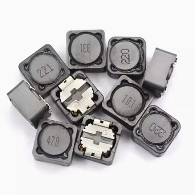Inductor Potencia SMD Blindado CD127R (12x12x7mm) - Varios Valores (4.7uH a 100uH) - Lote 10 Piezas
