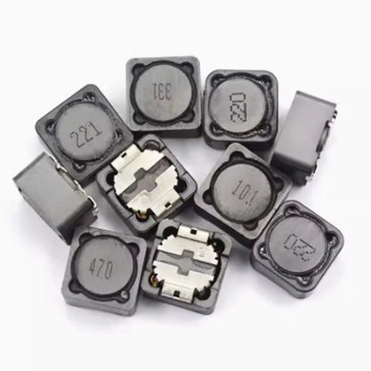 Inductor Potencia SMD Blindado CD127R (12x12x7mm) - Varios Valores (4.7uH a 100uH) - Lote 10 Piezas