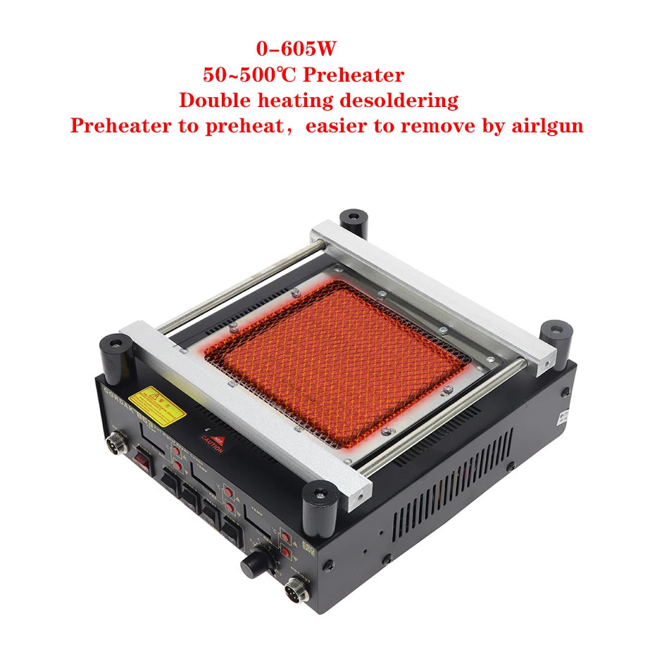 100% Original GORDAK 863 3 in 1 Welding Station Hot Air Rework Station Preheating Station For Soldering&Soldering Iron Electric