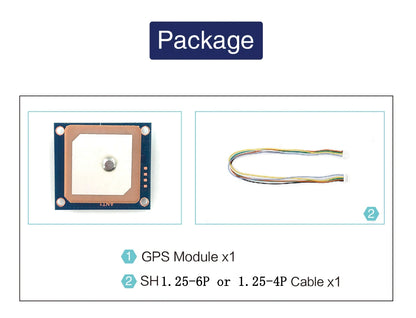 Módulo GNSS UAV (BDS/GPS/GLONASS/GALILEO, con Compás) Repuesto para Drones