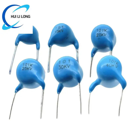 Capacitor Chip Cerámico Alto Voltaje (100pF-10nF, 4kV-30kV) - Unidad (Especificar Valor)