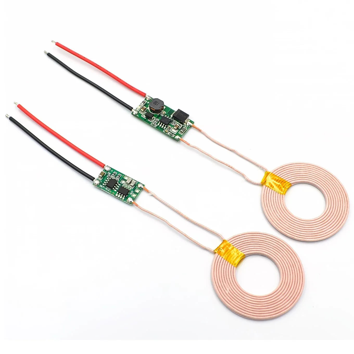 Módulo Fuente Alimentación Inalámbrica 5V 1A/2A Cargador Qi Transmisor + Receptor DIY