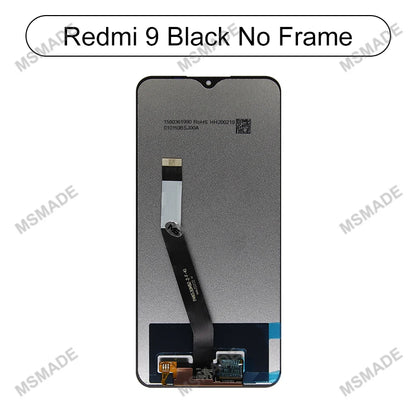 For Xiaomi Redmi 9 9A 9C LCD Display Touch Screen Digitizer For Redmi  M2004J19AG M2004J19C Assembly Replacement Parts