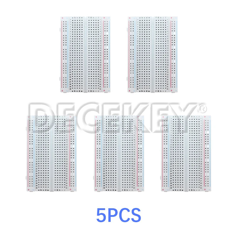 1-10pcs 400 Tie Points Solderless PCB Breadboard Mini Universal Test Protoboard DIY Bread Board for Bus Test Circuit Board