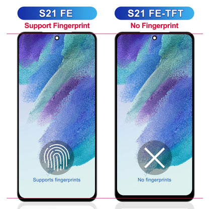 S21 FE 5G para Samsung probado S21FE 5G G990B G990U G990W pantalla LCD reemplazo del ensamblaje del digitalizador de pantalla táctil