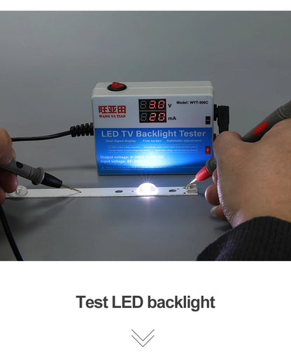 Tester Backlight Lámparas LED (0-300V) - Reparación Tiras LED Pantalla LCD + Palanca Regalo