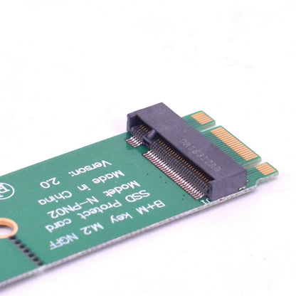 Adaptador NGFF M.2 B+M Key (Hembra a Macho SATA) - Herramienta Testeo SSD M.2 (2242/2260 a 2280)