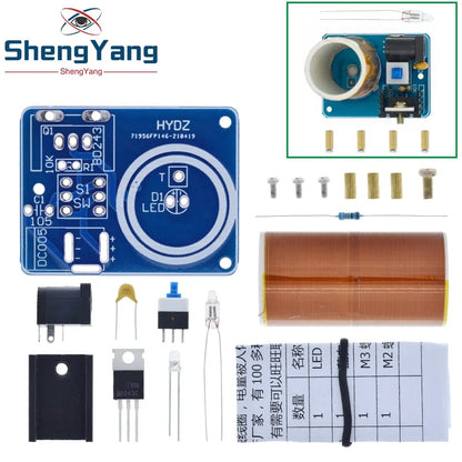 Kit DIY Mini Bobina Tesla BD243C - Módulo Electrónico TZT