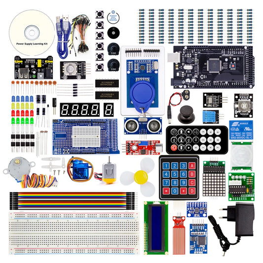 Kit Inicio KUONGSHUN Más Completo con Tutorial compatible Arduino IDE