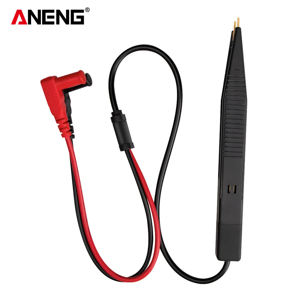Pinza Detector Clip para Capacitores/Resistencias ANENG (Puntas Prueba LCR Universal) Accesorios Multímetro
