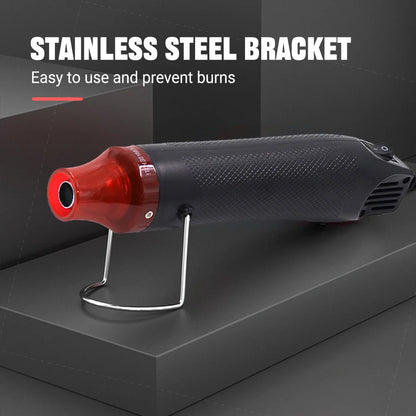Mini Pistola Aire Caliente Doméstica Multiuso para Tubo Termoretráctil/Manualidades DIY/Mantenimiento Cable (Enchufe EU/US)