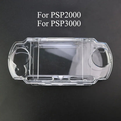 Carcasa Rígida Cristal Transparente Protectora para Consola Portátil PSP 1000/2000/3000 / PS Vita 1000/2000