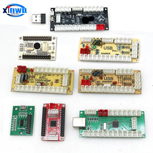Placa Encoder USB Zero Delay para Joystick Controladora Juego Lucha compatible Raspberry Pi/PC/PS3/Switch/Android (DIY Arcade Neo Geo)