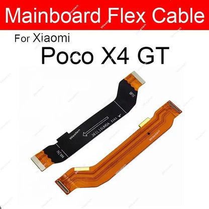 For Xiaomi Poco X4 Pro 5G Poco X4 F4 GT M4 Pro 4G 5G M5s X5 Pro Motherboard LCD Display Connector Flex Cable Replacement Parts