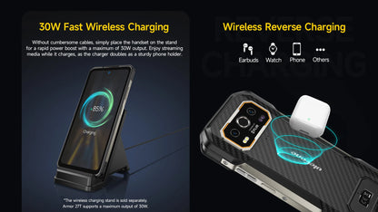 Celular Rugged Ulefone Armor 27T 4G con Cámara Térmica FLIR® y Visión Nocturna (10600mAh, 24GB/256GB, Android 14)