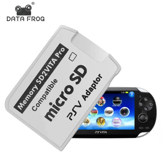 Adaptador Tarjeta Memoria DATA FROG SD2VITA 6.0 para PS Vita (Sistema 3.60, Micro TF)