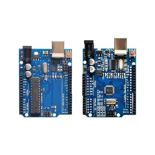 Placa Desarrollo UNO R3 (Oficial ATMEGA16U2 / WiFi R3 ATMEGA328P CH340G) compatible WeMos ESP8266 (con Caja)