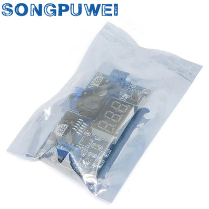 Módulo Convertidor Buck LM2596S DC-DC 2.5-40V 3A Ajustable Step-Down con Display Voltímetro