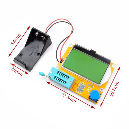 Tester Transistor LCR-T4 / T3 (Nuevo) - Medidor ESR, Diodo, Triodo, Capacitancia, SCR, Inductancia (MOS/PNP/NPN)