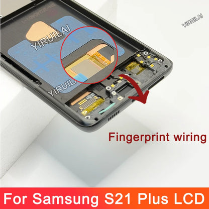 Pantalla OLED 6.67'' con Marco para Samsung Galaxy S21 Plus 5G (Digitalizador Táctil)