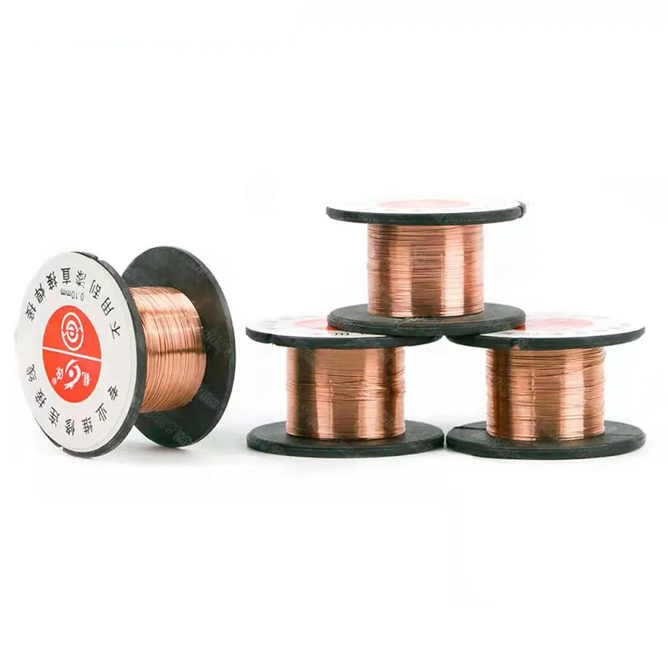 Alambre Salto Jumper PCB 0.1mm para Mantenimiento/Soldadura Reparación Teléfono Móvil/Computadora (5 Unidades)