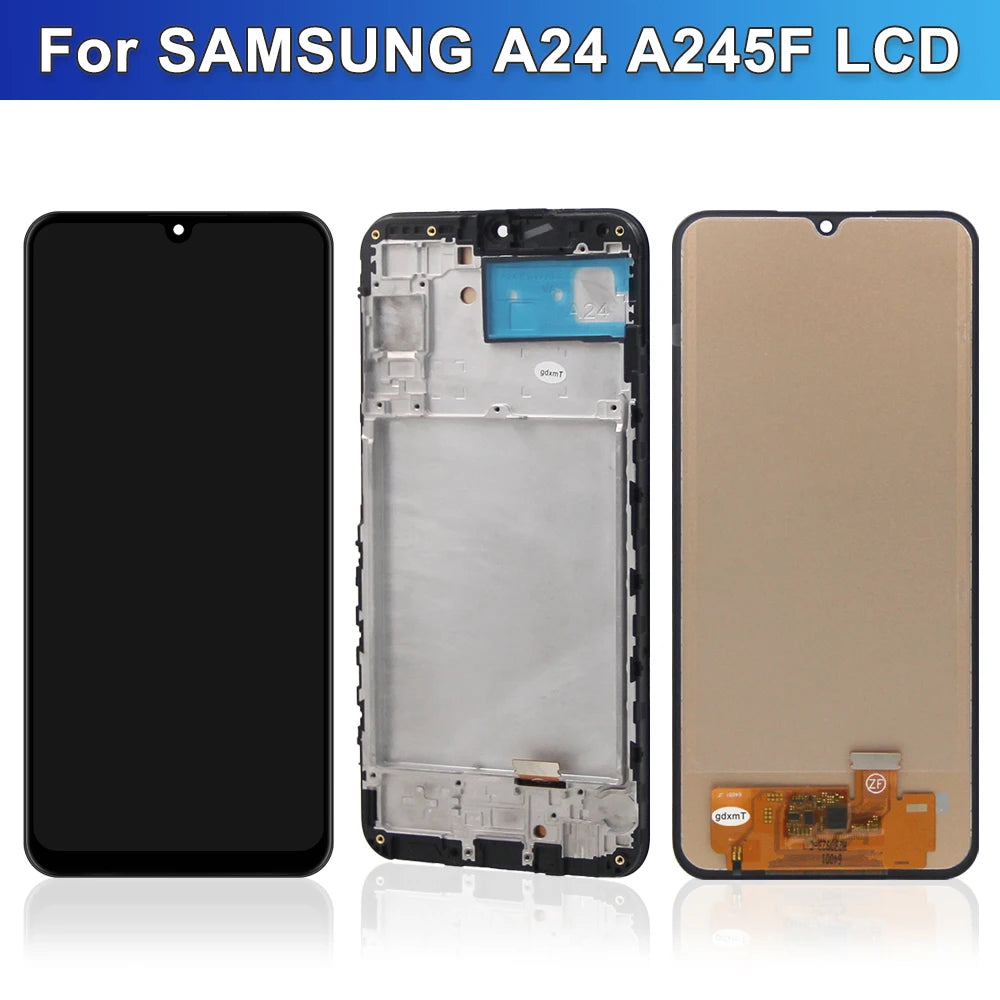Pantalla TFT A24 4G para Samsung Galaxy A24 4G A245F A245F/DS pantalla Lcd pantalla táctil Digital con reemplazo de marco