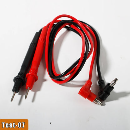 Puntas Prueba Multímetro Universales - Cable Banana Plug a Pinzas Cocodrilo