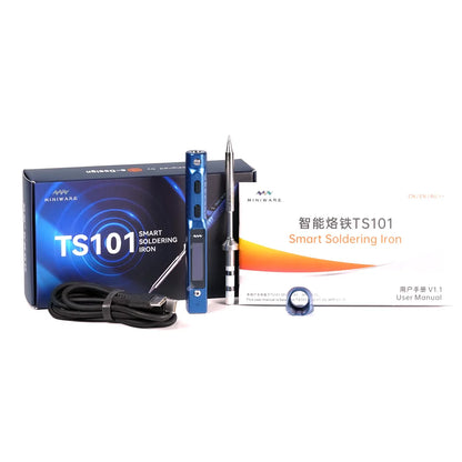 Miniware TS101 Soldering Iron TS100 Upgrade Original Portable Adjustable Temperature Digital Solder Station Tip TS-BC2 PD3.1 90W