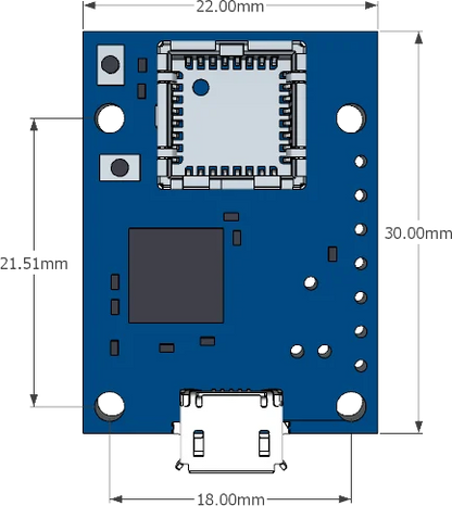Módulo Smart I/O PureThermal 2 para FLIR Lepton + Fuente Poder PCBA Flexible (Circuito Proyector Curvo?)