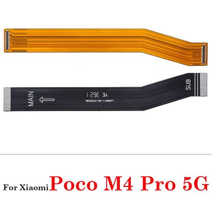 LCD Display Main Motherboard Connector USB Charge Board Ribbon Flex Cable For Xiaomi Poco F1 F2 F3 X2 X3 X4 M4 Pro NFC C3 4G 5G