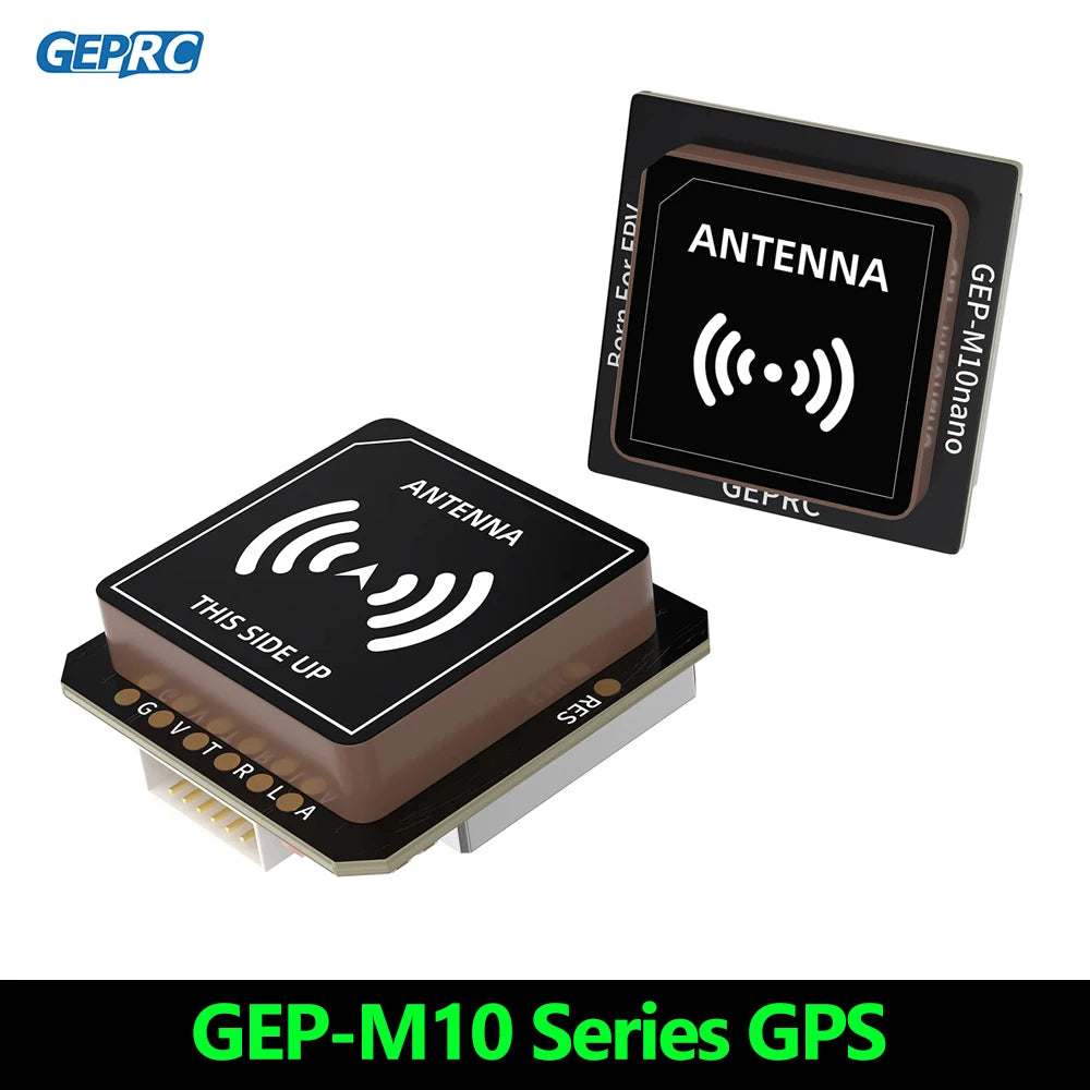 Módulo GPS GEPRC Serie GEP-M10 con Chip Flash, Magnetómetro QMC5883, Barómetro DPS310 y Capacitor Farad para Drones RC