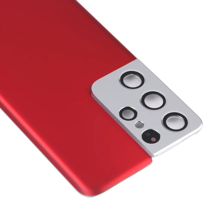 Tapa Trasera Batería con Cubierta Lente Cámara para Samsung Galaxy S21 Ultra 5G (Repuesto Reparación Teléfono)