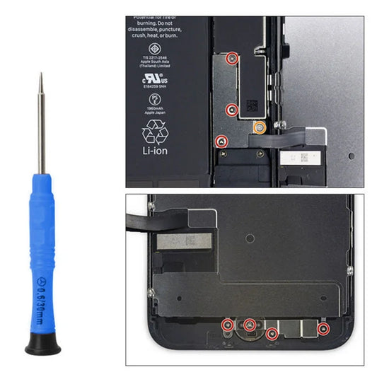 Kit Herramientas Reparación Desmontaje Teléfono Móvil 22 en 1 para iPhone (Set Destornilladores Multifunción Antideslizante)