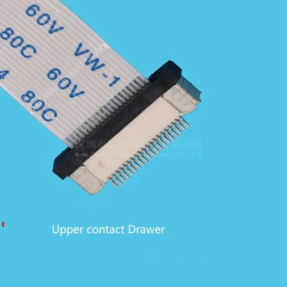 0.5mm 1.0mm Pitch Upper contact Drawer type 4P 5P 6P 7P 8P 10P 12P 14P 15P 16P 18P 20P 22P 24P 26P FPC FFC Flat Cable Connector