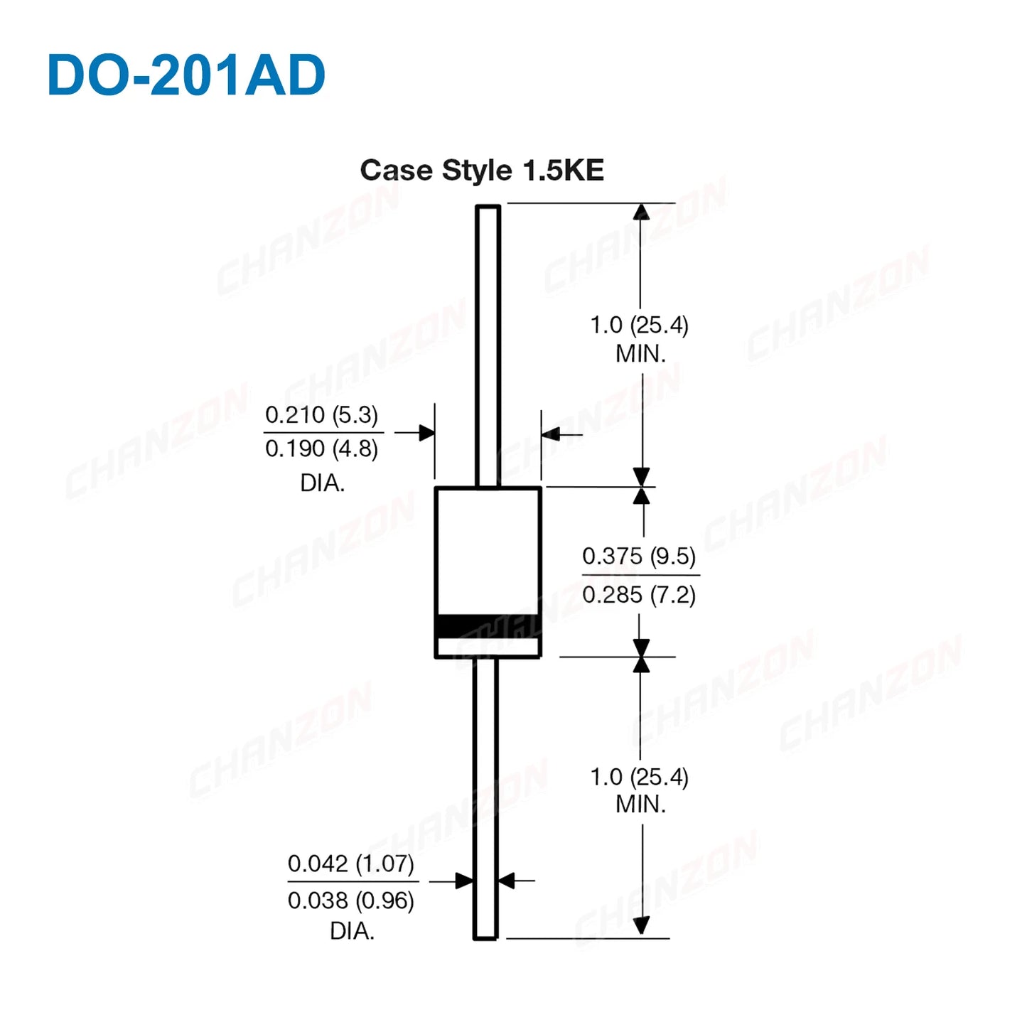 Kit Surtido Diodos TVS DO-201AD - 28 Valores (1.5KE12A a 1.5KE440CA)