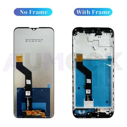 G9 Play IPS LCD for Motorola G9 Play LCD Display Touch Screen Digiziter Assembly pantalla For Moto G9Play With Frame LCD Display