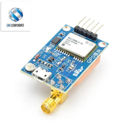 Módulo GPS NEO-6M / NEO-7M / NEO-8M (Micro USB) para Posicionamiento Satelital Arduino/STM32/C51
