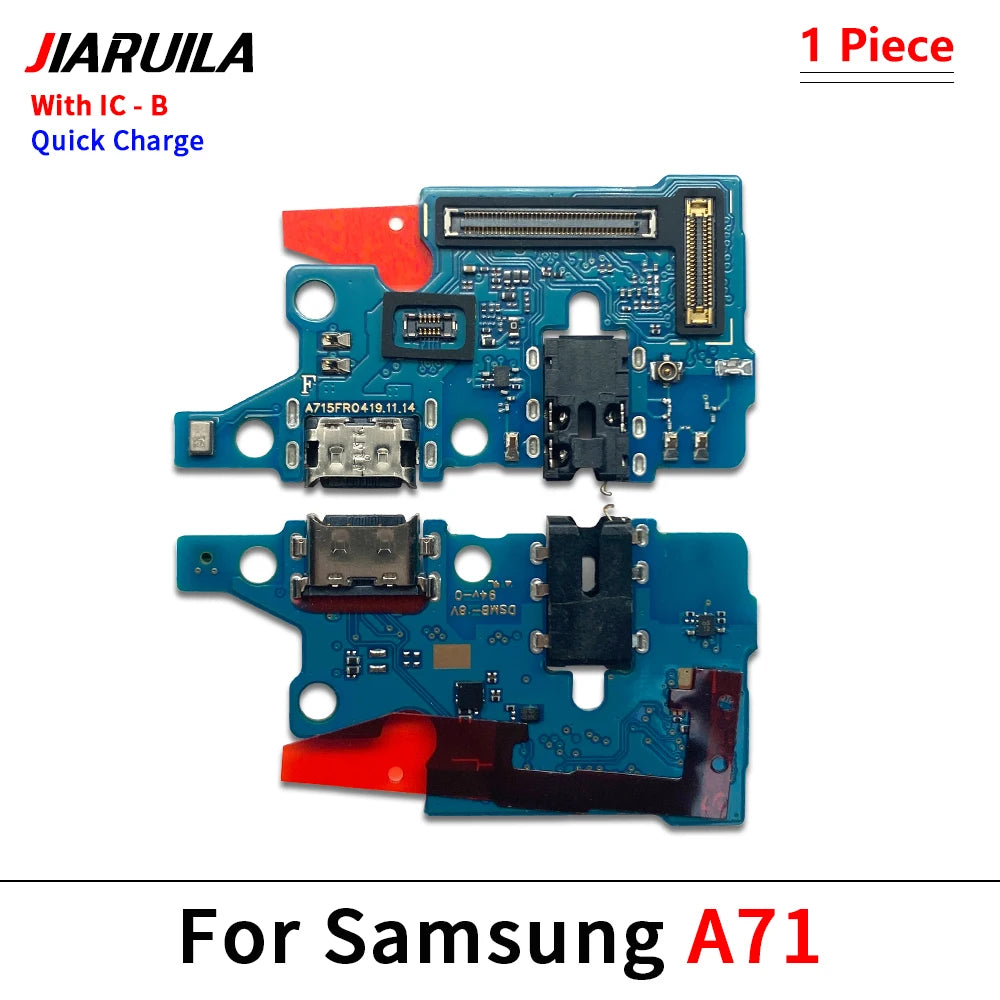 Cable Flex Conector USB Carga / Micrófono / Placa Principal / LCD para Samsung Galaxy A21S/A31/A41/A51/A70/A71