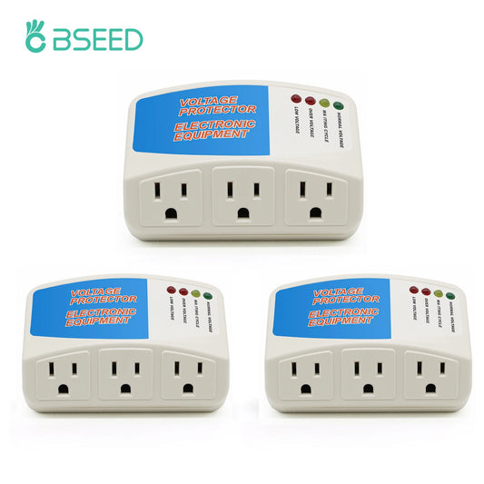 Protector Sobretensión Enchufe Pared Triple US 120V BSEED (Pack 2/3)