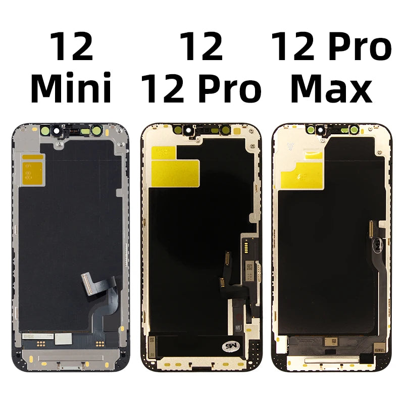 Pantalla OLED AAA+ con Digitalizador Táctil 3D Touch para iPhone X/XR/XS / 11 Pro / 12 Mini / 13 Pro Max / 14 Plus (Reemplazo LCD)
